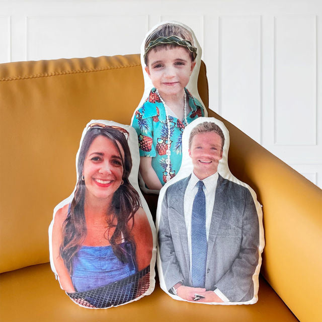 Personalized 3D Human Photo Pillow Personalized Memorial Photo Pillow Gift For Family