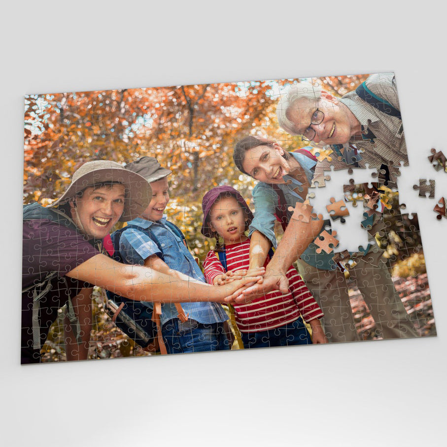 Custom Jigsaw Puzzle From Your Own Picture Personalized Photo Puzzle for Family