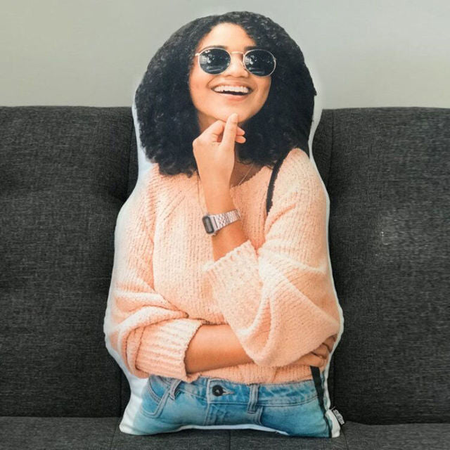 Personalized 3D Human Photo Pillow Personalized Memorial Photo Pillow Gift For Family