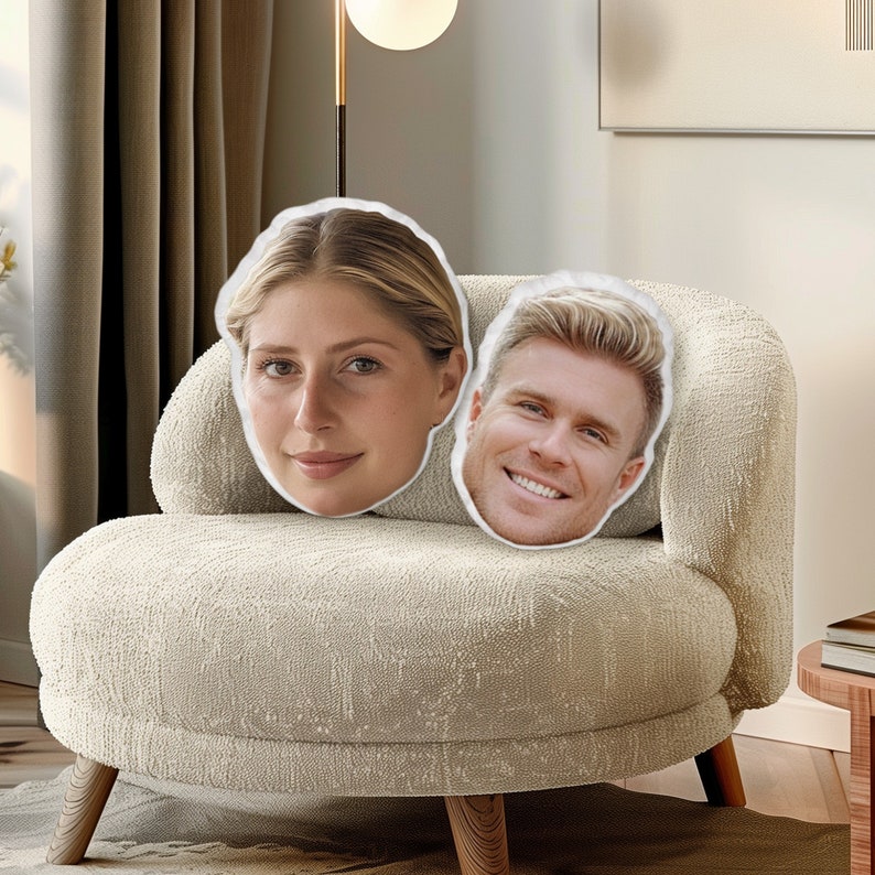 Personalized 3D Human Face Photo Pillow Personalized Photo Pillow Gift For Family