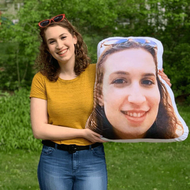 Personalized 3D Human Face Photo Pillow Personalized Photo Pillow Gift For Family