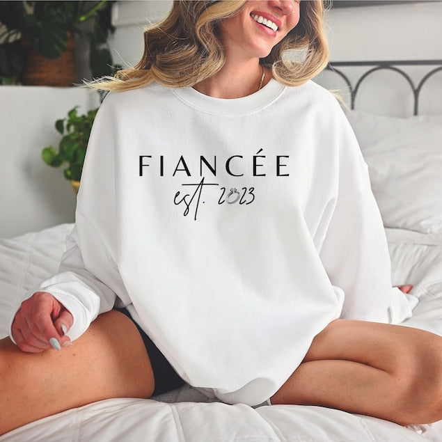 Personalized Feyoncée Sweatshirt Custom Engagement Fiance Est  Sweatshirt Unique Gift for Engagement