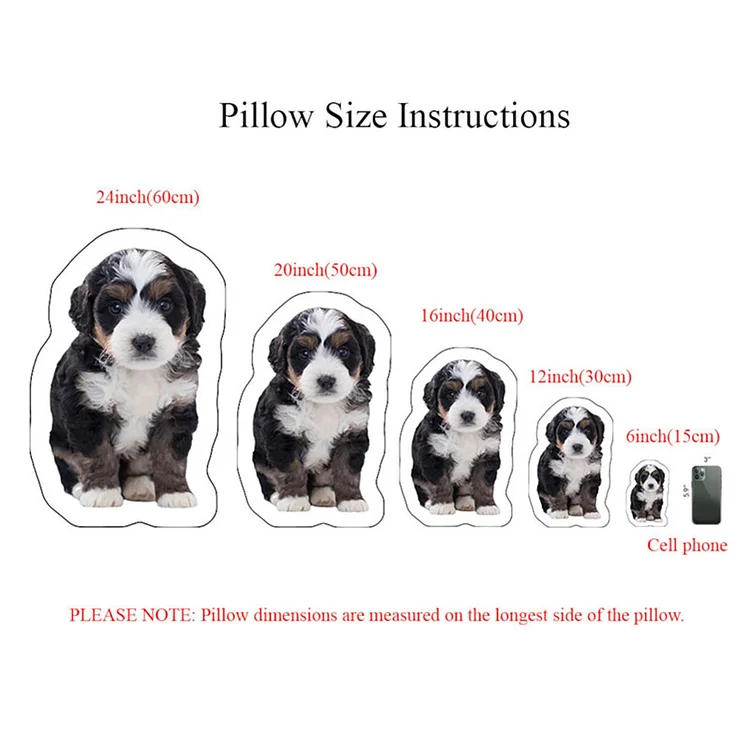 Personalized Pet Pillow Personalized Dog Shaped Pillow Unique Gift For Pet Lover